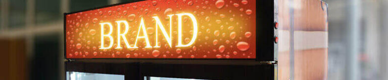 advertising display heads for refrigerators 1