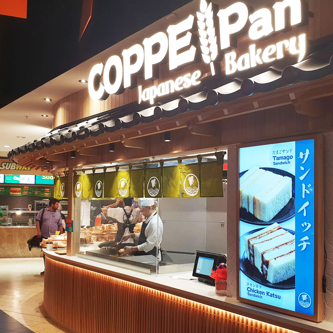 cafe restaurant coppepan menuboard